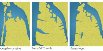 Évolution de la péninsule du Médoc