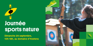 Journée sports Nature Dimanche 24 septembre, 10h à 18h, au domaine d'Hostens