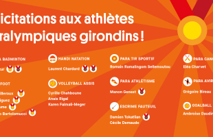 Liste des athlètes girondins ayant participé aux jeux paralympiques Paris 2024