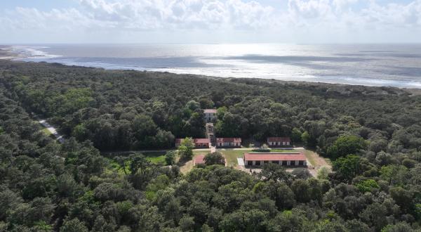 La Maison de Grave, entre forêt et océan